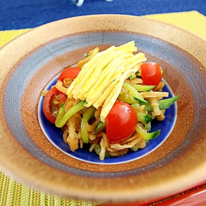 切干大根と野菜の中華風